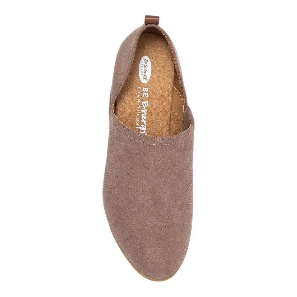 Dr. Scholl’s Women's Ruler Shootie in the Size 9W in Taupe Microfiber